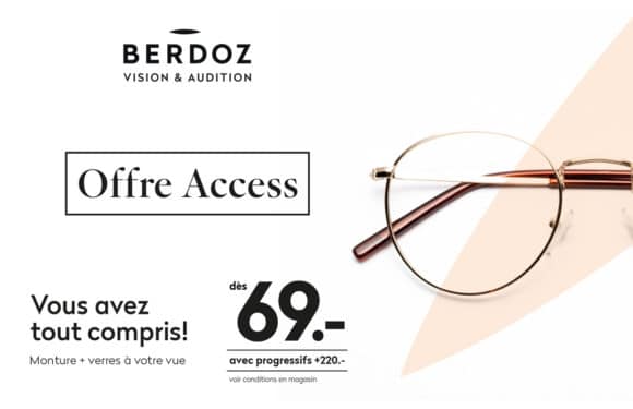 berdoz optic lunettes à petit prix